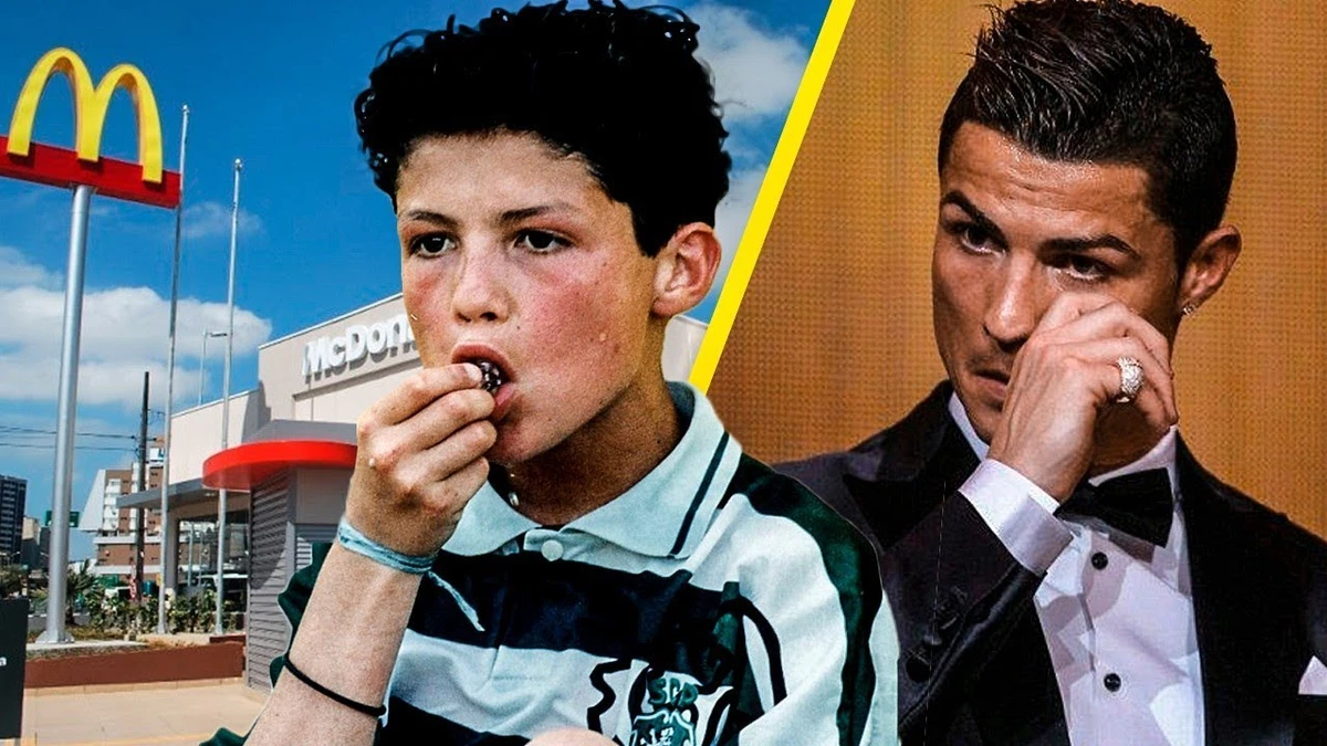 CR7 já passou fome