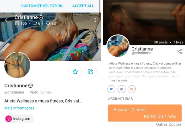 Cristianne Rodriguez por Reprodução