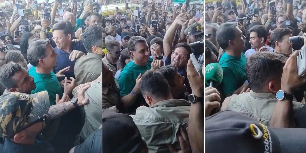 Flávio Bolsonaro na Bahia Farm Show