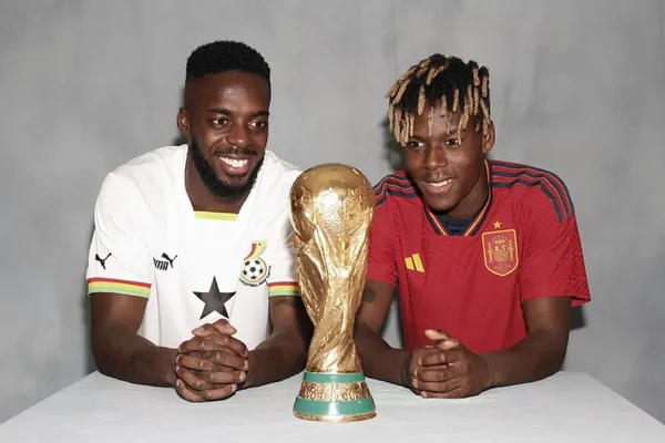 Iñaki e Nico Williams disputarão a Copa do Mundo do Catar por Gana e Espanha, respectivamente