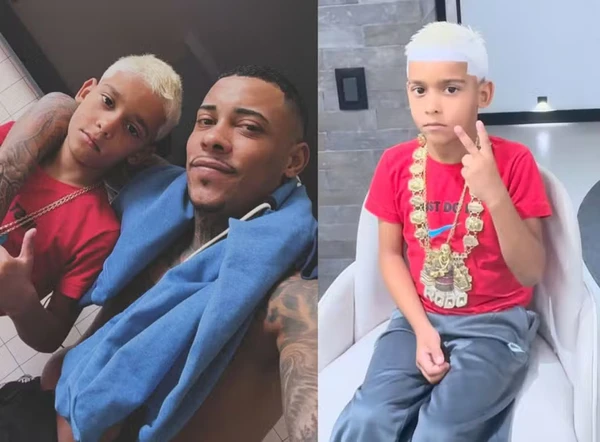 MC Poze e o filho