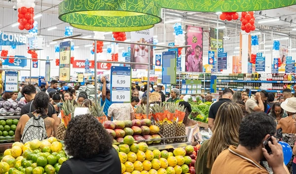 Nova unidade do Mateus Supermercado por Reprodução/ Redes sociais