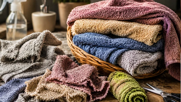 Toalhas que já não servem para o banho podem ganhar novas funções na limpeza e na organização da casa