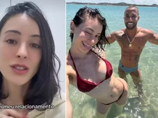 Imagem - Bella Longuinho relata agressão, anuncia fim do namoro e faz alerta: 'Não aceitem nenhum pedido de desculpa'