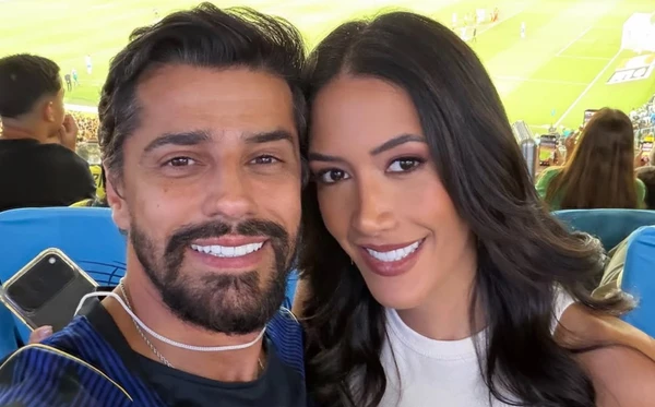 Alberto Cowboy com a esposa, Priscilla MonroyAlberto Cowboy com a esposa, Priscilla Monroy