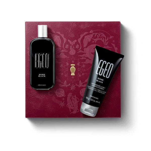 Estojo Egeo Bomb Black Amor 2026 por R$ 159,90
Onde: O Boticário por Divulgação