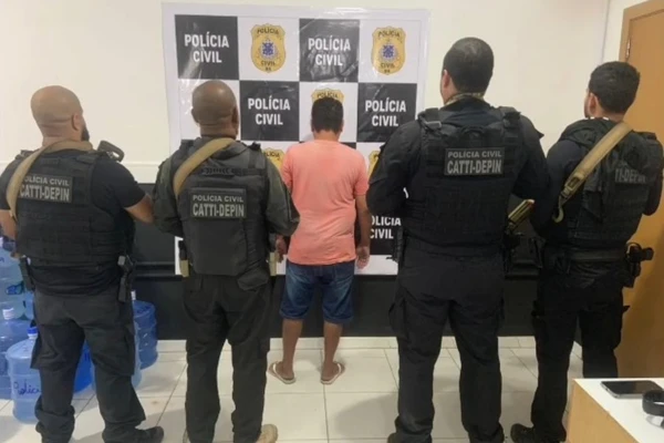 Foragido da Justiça do Espírito Santo por homicídio é preso na Bahia