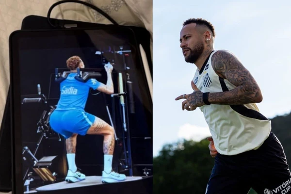 Foto de Neymar viralizou nas redes sociais