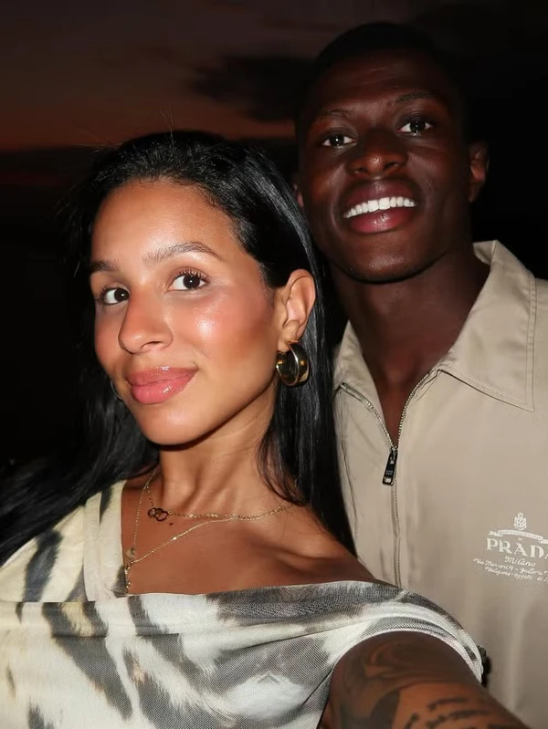 Thalyta Silva é a namorada de Nuno Mendes por Reprodução/Instagram