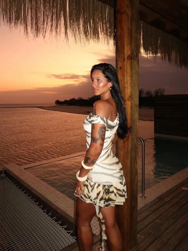 Thalyta Silva é a namorada de Nuno Mendes por Reprodução/Instagram
