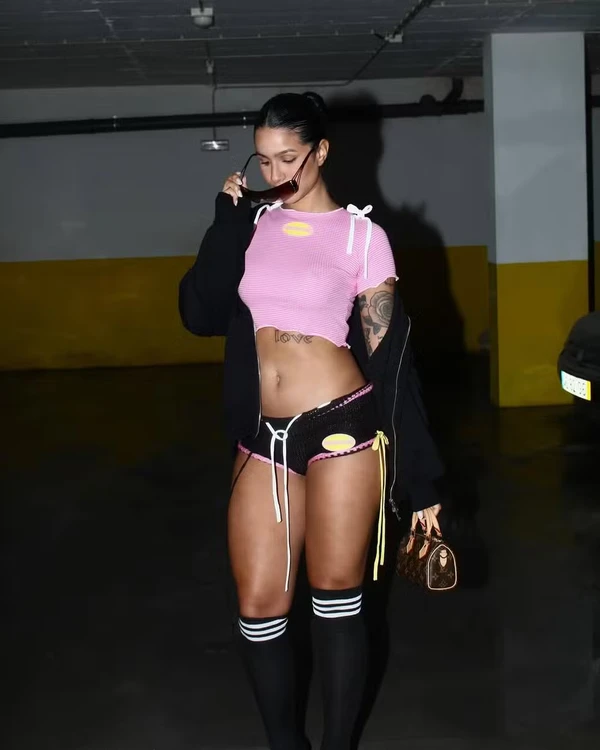 Thalyta Silva é a namorada de Nuno Mendes por Reprodução/Instagram