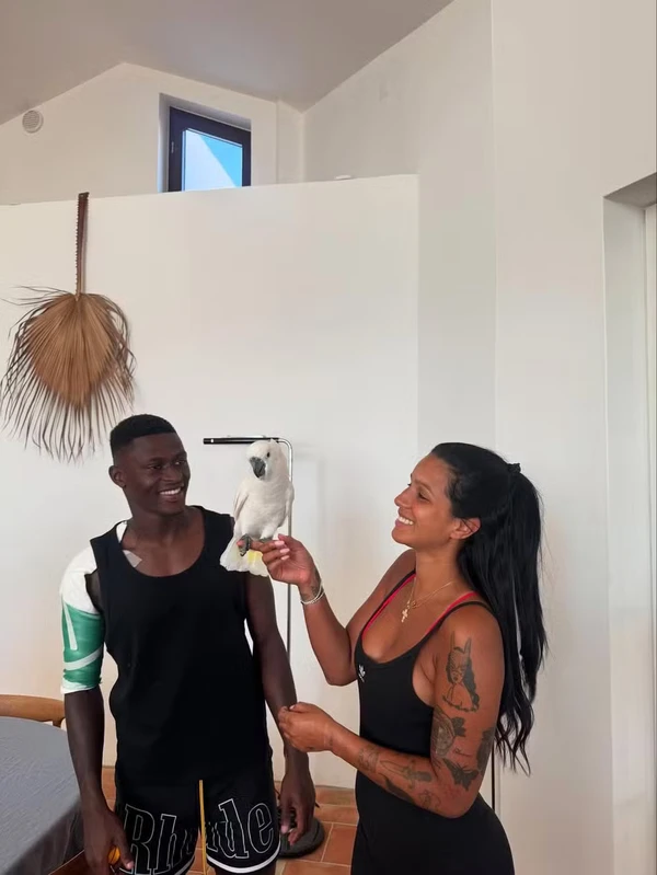 Thalyta Silva é a namorada de Nuno Mendes por Reprodução/Instagram