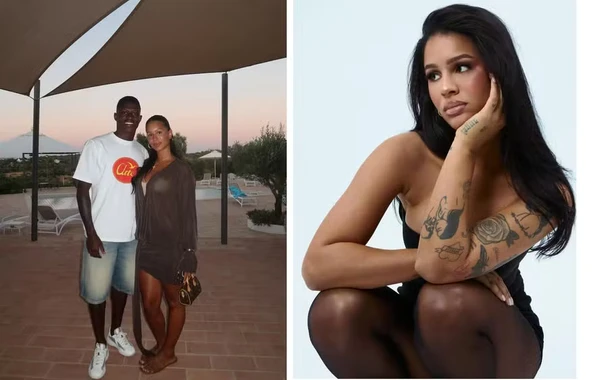 Thalyta Silva é a namorada de Nuno Mendes por Reprodução/Instagram