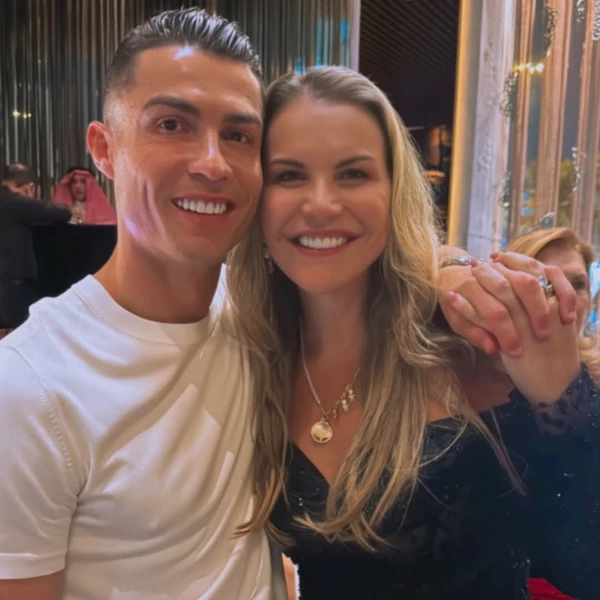 Cristiano Ronaldo e Katia Aveiro por Reprodução/Instagram